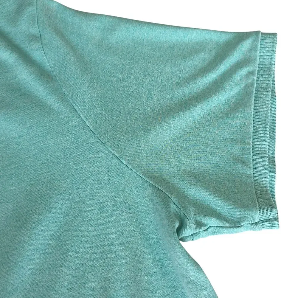 Ralph Lauren Mens Polo Sz XL Green Logo Pony Preppy 100% Cotton Old Money Shirt